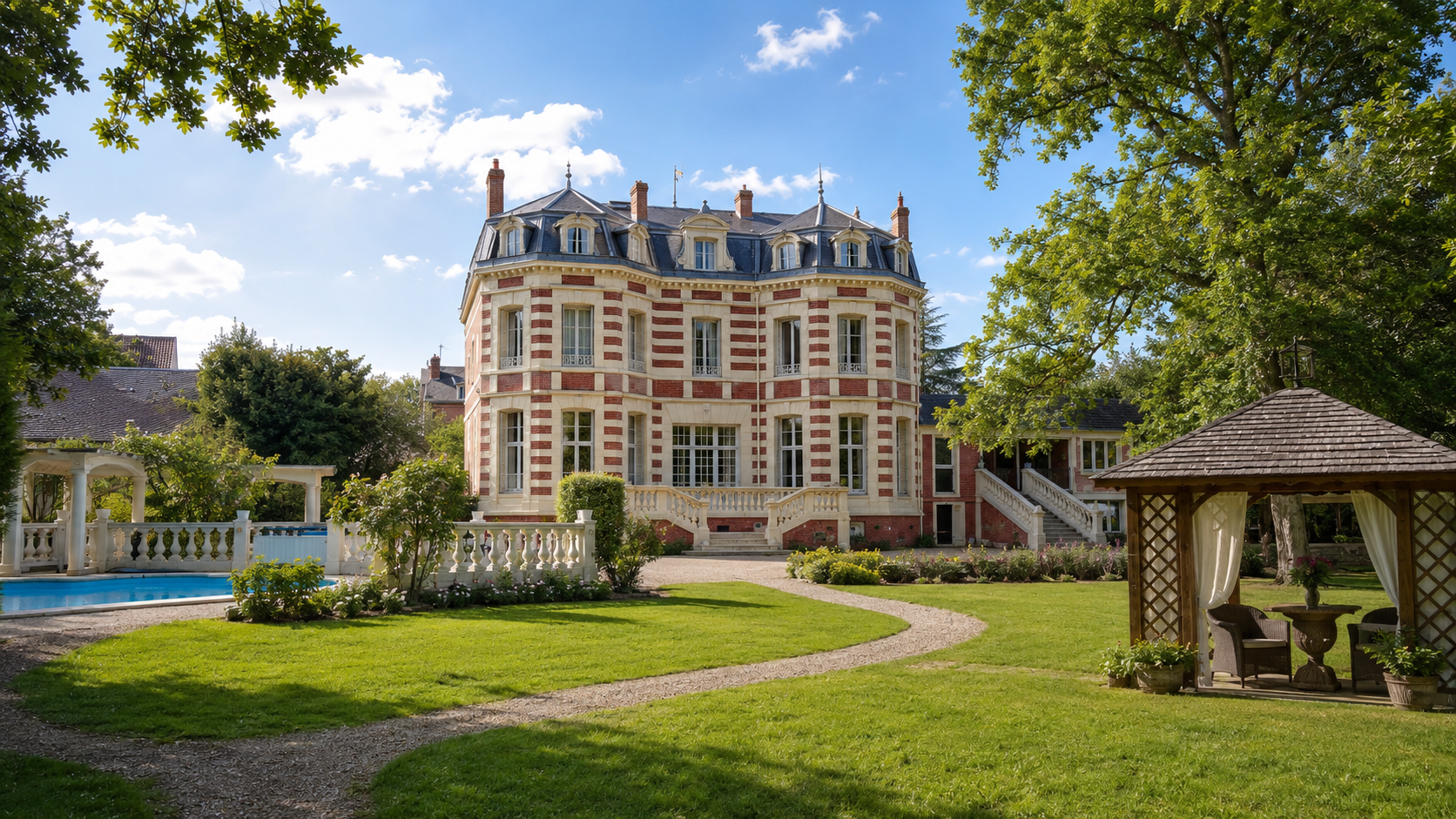 The castle where the wedding will take place